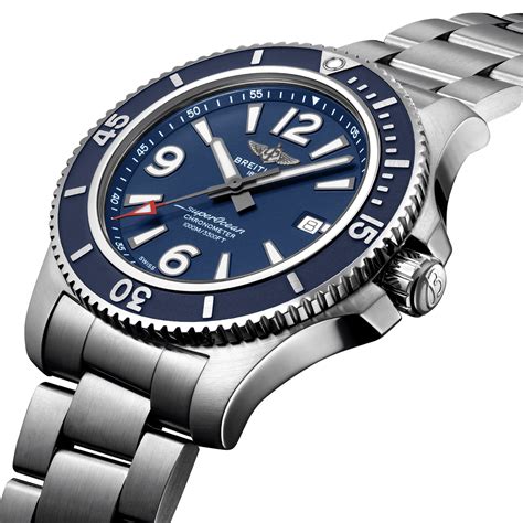 breitling superocean 44 hommage|men's Breitling Superocean 44mm watch 1000 meter waterproof.